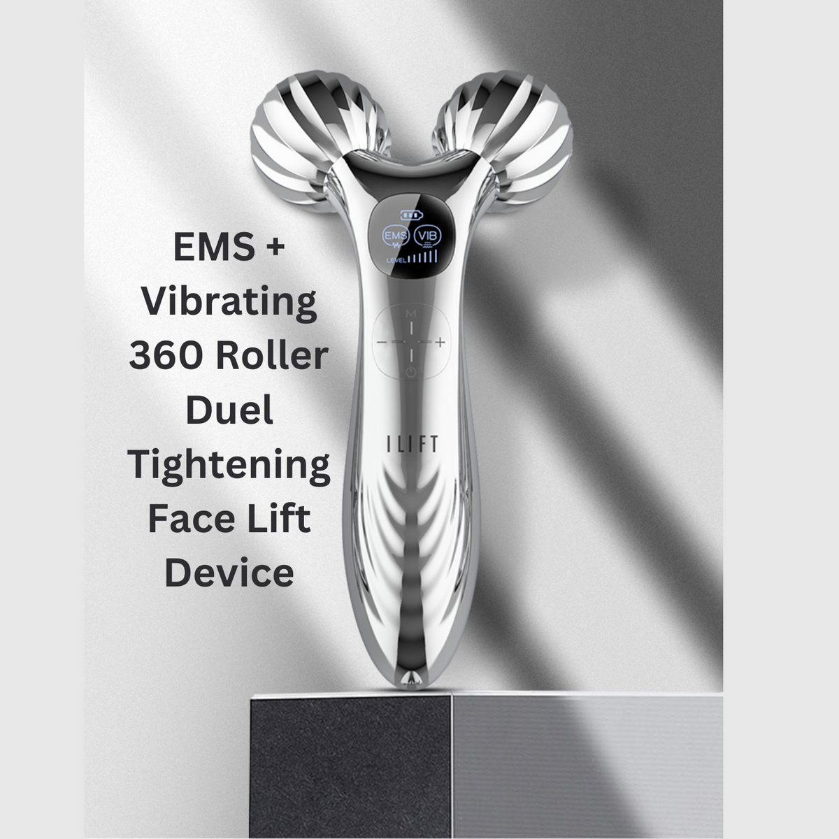 EMS + Vibrating 360 Roller Duel Tightening Face Lift Device Sam's Soulutions Plant-Based Skincare EMS + Vibrating 360 Roller Duel Tightening Face Lift Device Sam's Soulutions Plant-Based Skincare