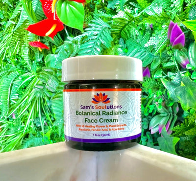 Botanical Radiance Face Cream - Sam's Soulutions Plant-Based Skincare