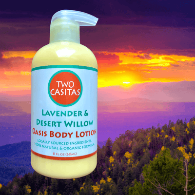 Two Casitas Desert Willow Body Lotion - Sam's Soulutions Plant-Based Skincare