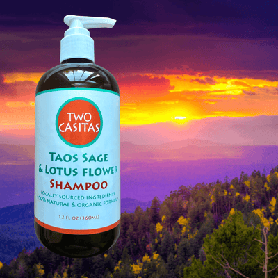 Two Casitas Sage & Lotus Flower Shampoo - Sam's Soulutions Plant-Based Skincare